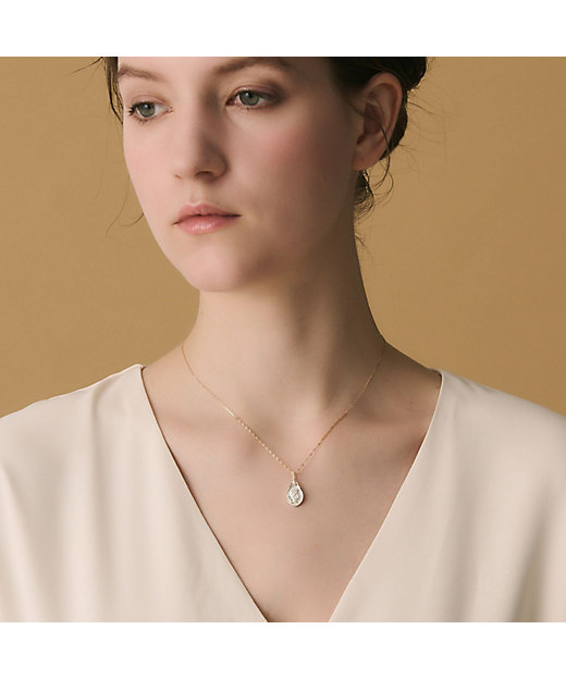 K10／シルバーチャームセットネックレス | agete/アガット | 三越