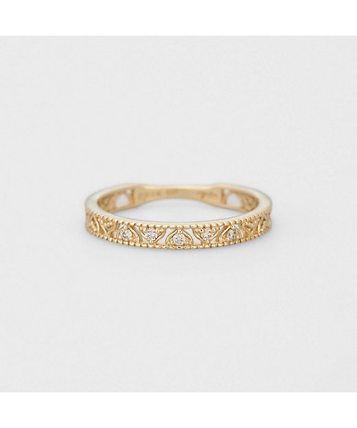 K10ダイヤモンドピンキーリング | agete/アガット | 三越伊勢丹