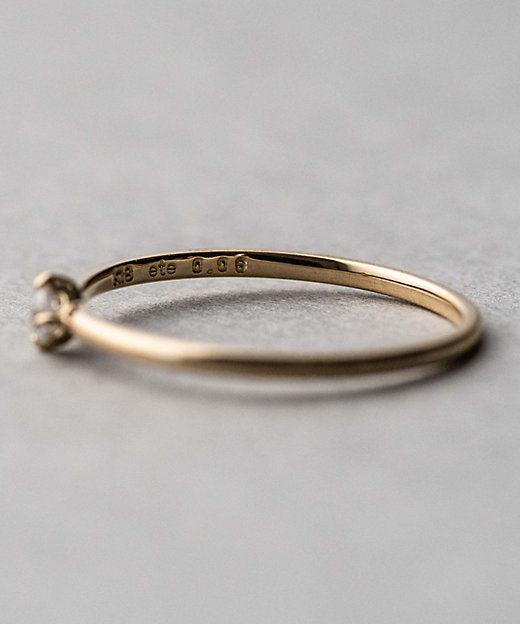 K18 ダイヤモンド リング「ブライト」 | ete bijoux (Women)/エテ