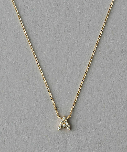 レタード］ K18YG ダイヤモンド ネックレス | ete bijoux (Women