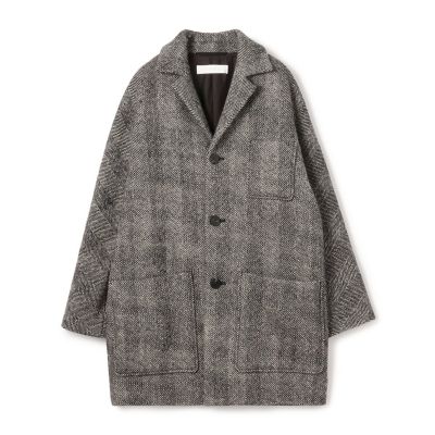 ワイドヘリンボーン ドルマンスリーブジャケットコート | GALERIE VIE