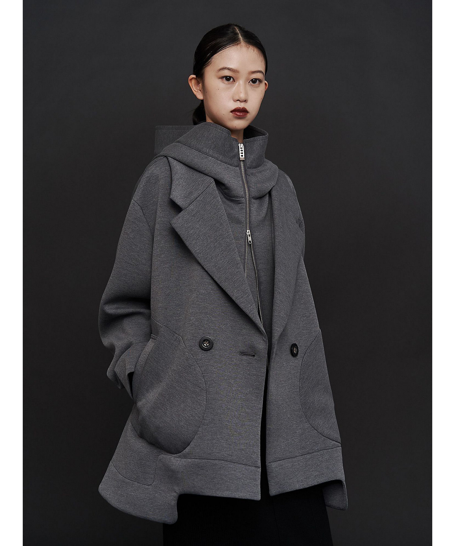 HOOD LAYERED MDL CT | UN3D./アンスリード | 三越