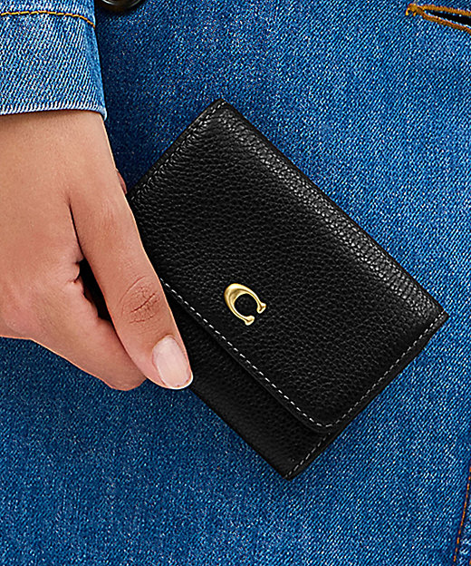 エッセンシャル フラップ カード ケース（ミニ財布） | COACH/コーチ