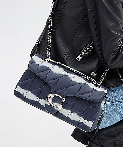 タビー ショルダー バッグ 26・キルティング アンド タイ ダイ