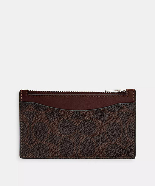 ジップ カード ケース シグネチャー キャンバス | COACH/コーチ | 三越