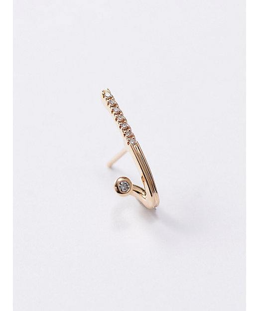 Drosera Diamond ピアス ／ ※シングル（右耳用