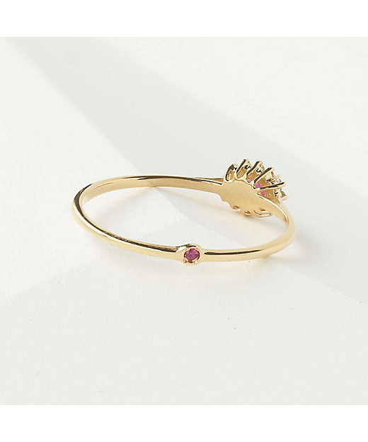 little emblem ルビー・ダイヤモンドリング | e.m. (Women