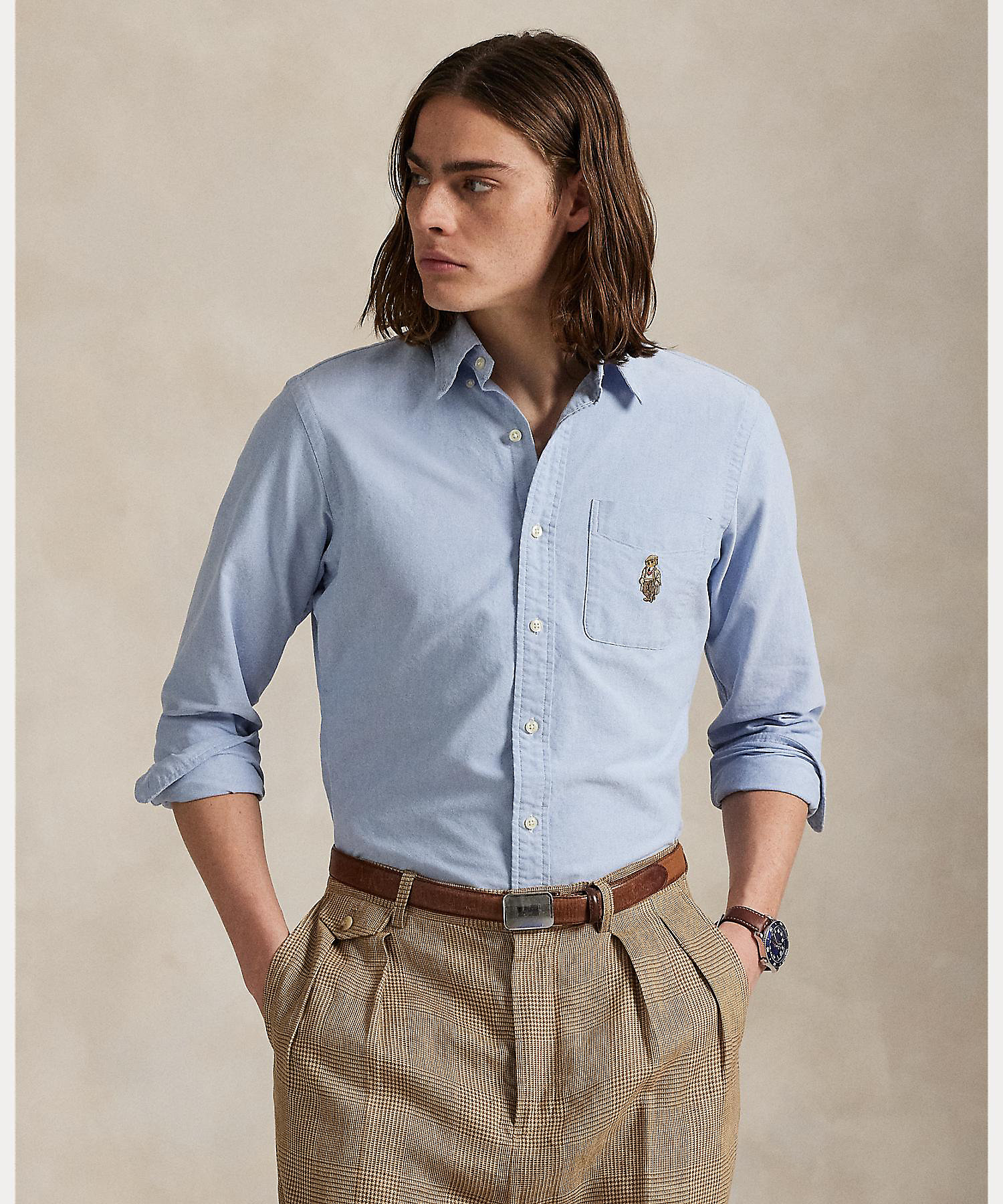クラシック フィット Polo ベア オックスフォード シャツ