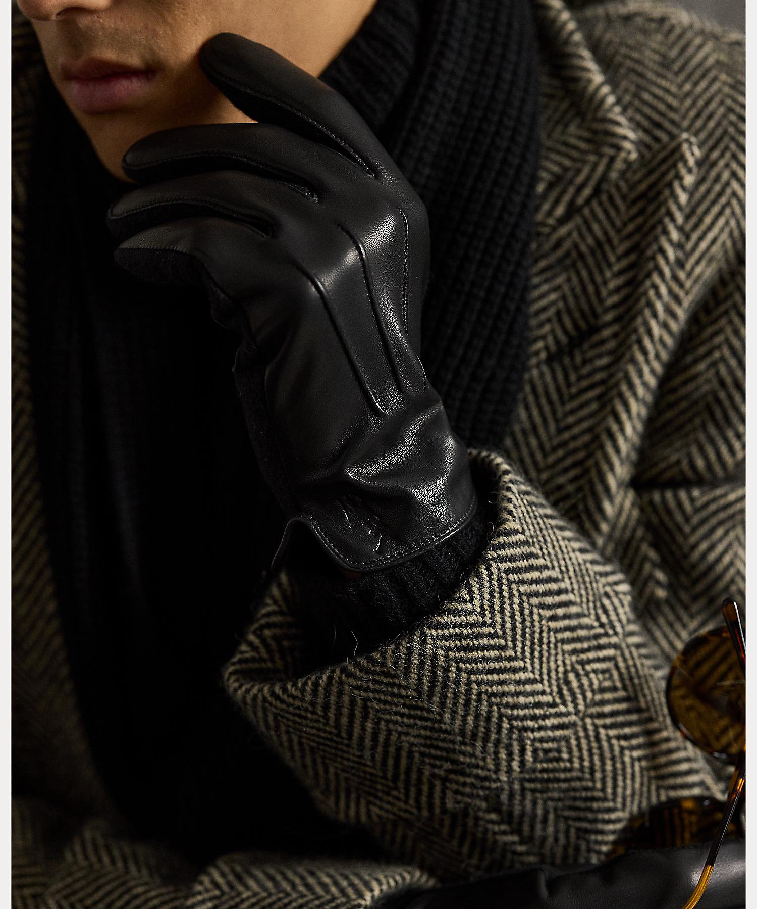 シープスキン タッチ スクリーン グローブ