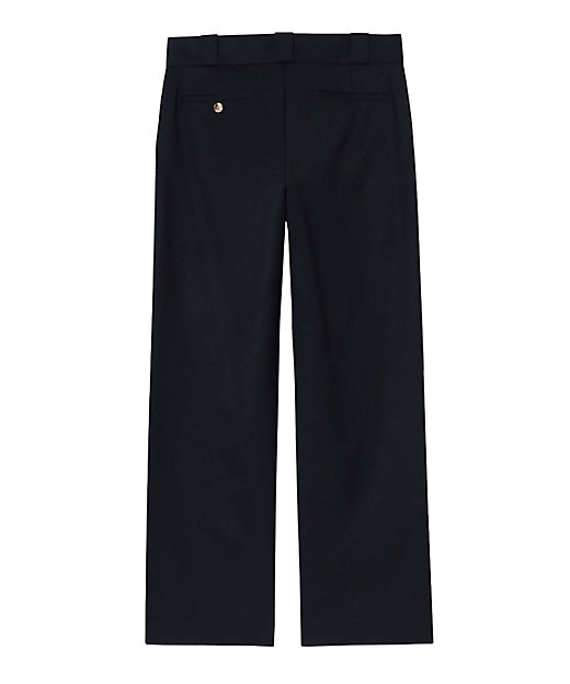 LOW WAIST WIDEーLEG PT WOOL MB254ー
