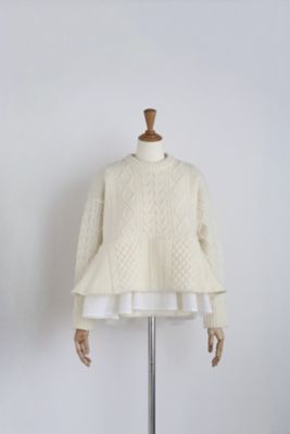 ペプラムニット STC24A00107 | GIRLISH (Women)/ガー