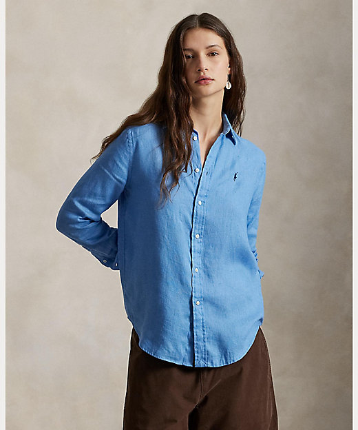 クラシック フィット リネン シャツ WMPOSHTNDO21083