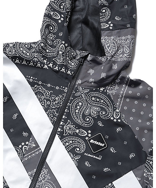 ブルゾン PATCHWORK STRIPE PRACTICE