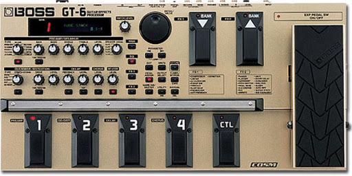 マルチエフェクターBOSS GT-6の徹底レビュー！アンプやエフェクトの