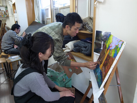 川崎市】仲間と一緒に『絵画教室 アトリエミオス』