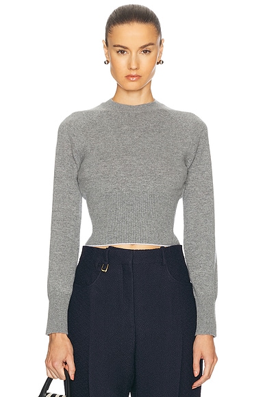 JACQUEMUS La Maille Soglia in Grey | FWRD