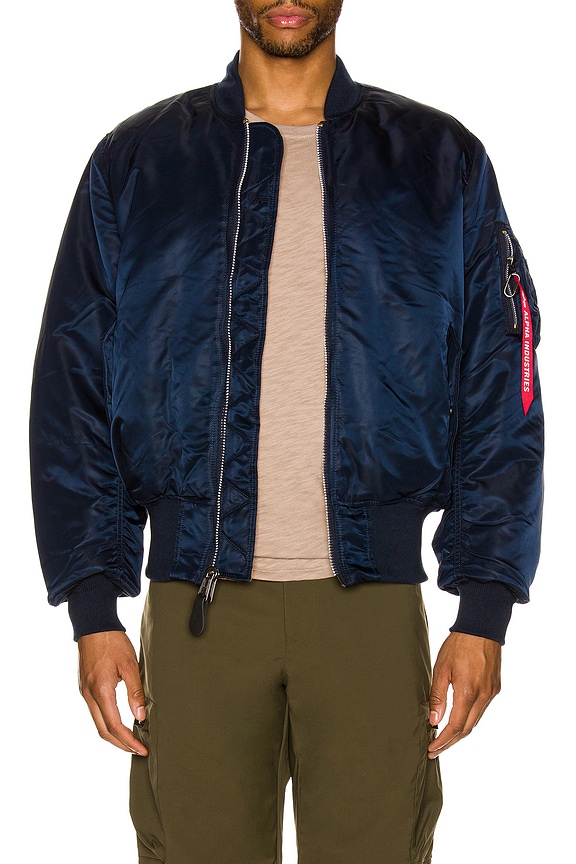 TAKAHIROMIYASHITA The Soloist Oversized Two-Tone Flight Jacket in