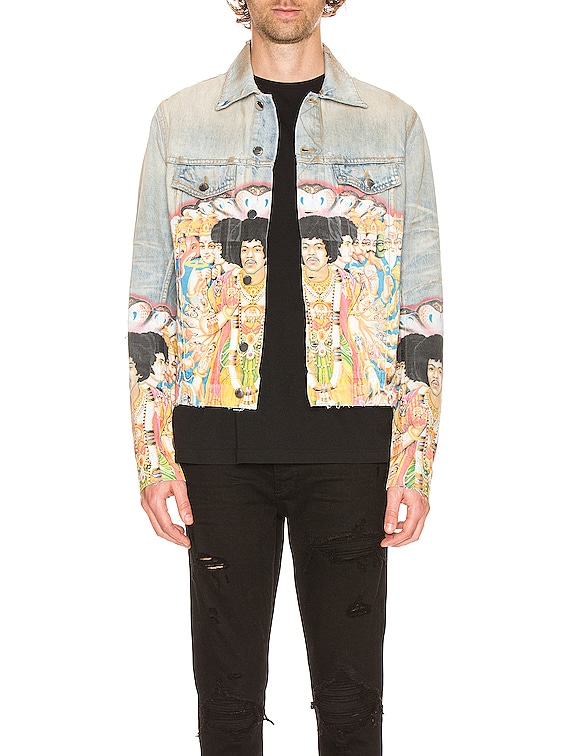 ジャケット・アウター Amiri 21AW CORE DOUBLE SLANTED TRUCKER Amiri