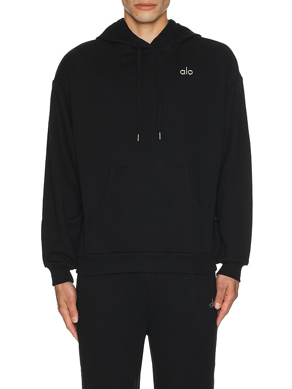 alo Accolade Hoodie in Black | FWRD