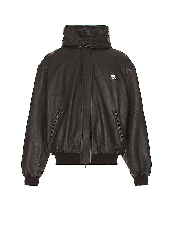Balenciaga Taxi Blouson in Clear Green in Brown | FWRD
