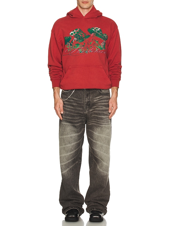 Basketcase Poison Hoodie in Rust | FWRD