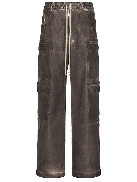 DRKSHDW by Rick Owens Double Cargo Jumbo Belas in Dark Dust | FWRD
