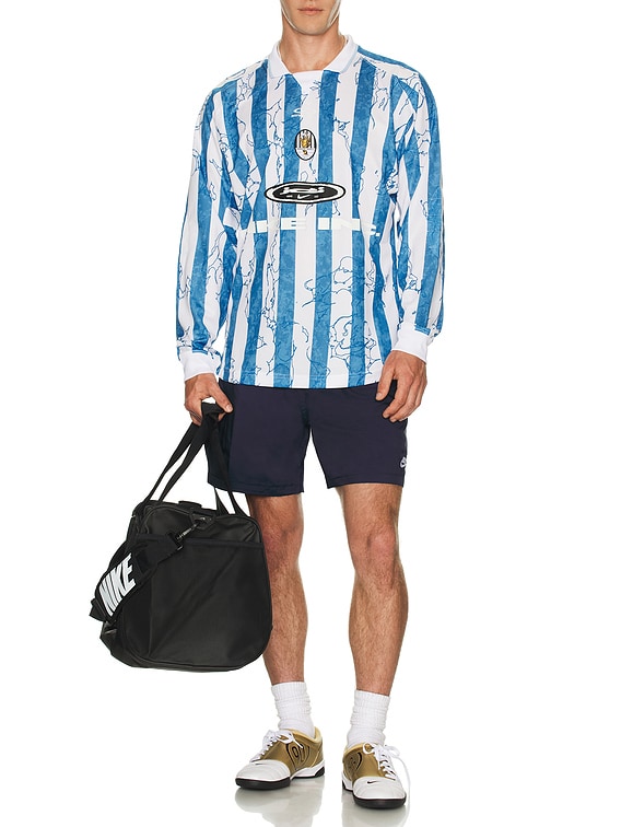 Nike M Nike Air Victory Long Sleeve Jersey in Psychic Blue, Light