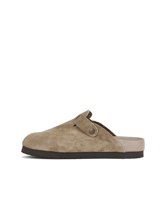 Needles Clog Sandal In Taupe in Taupe | FWRD