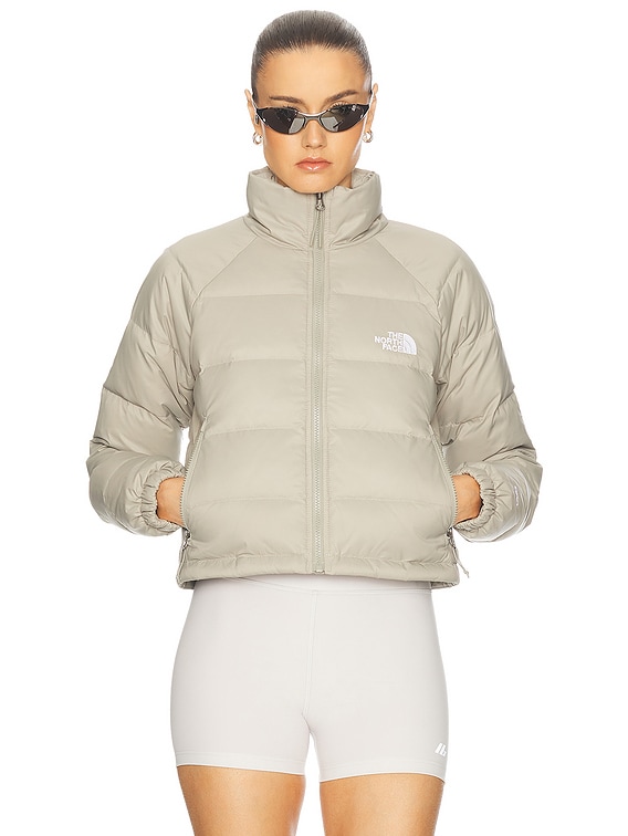 The North Face Hydrenalite Down Short Jacket in Clay Grey | FWRD
