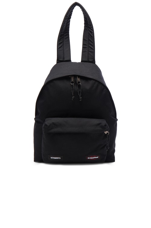 VETEMENTS x Eastpak Backpack in Black | FWRD