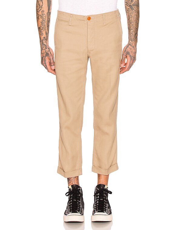 Visvim High-Water Chino in Beige | FWRD