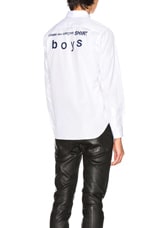 COMME des GARCONS SHIRT Boys Shirt in White | FWRD