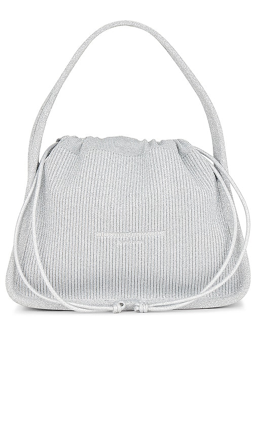 Alexander Wang Ryan Small Bag in Metallic Silver | REVOLVE