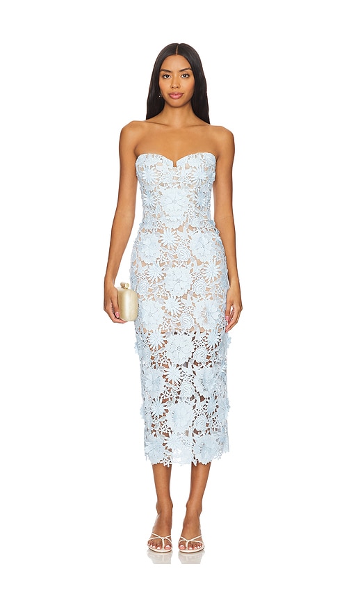 Bronx and Banco x REVOLVE Jasmine Midi Dress in Powder Blue | REVOLVE
