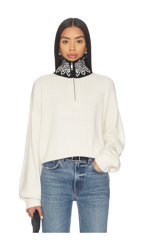 Estela Half Zip Mock Neck Sweater | Lovers + Friends