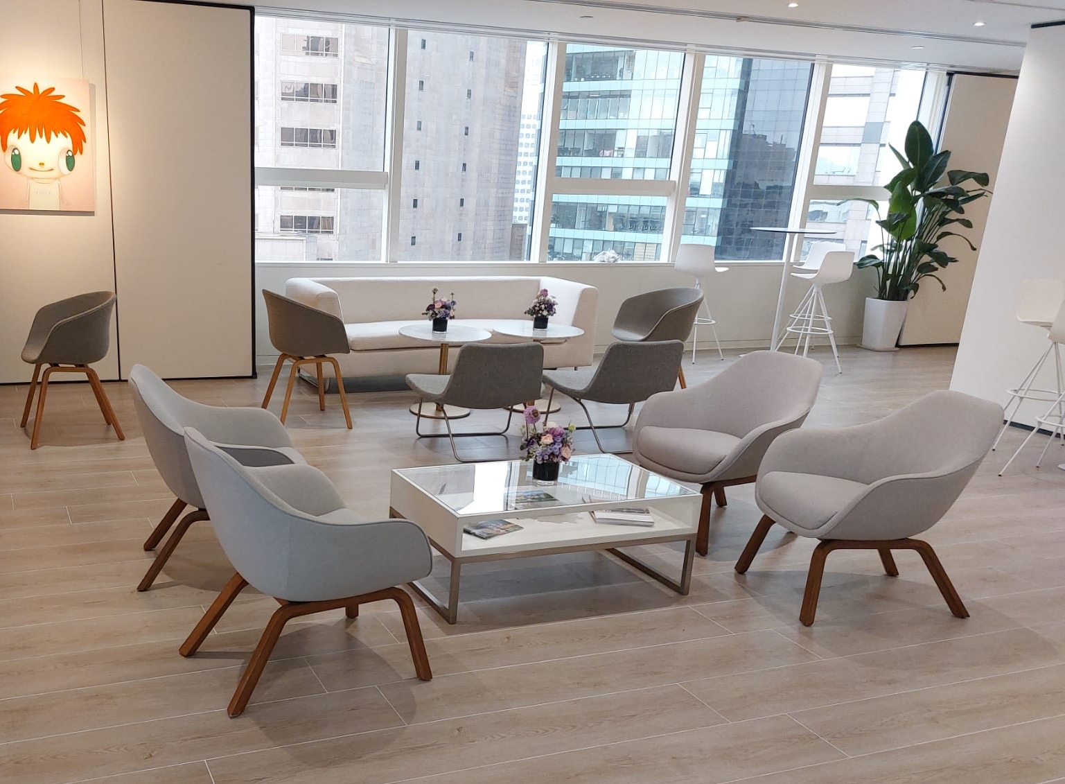 コクーンアームチェア グレー - Irocodesign for rent