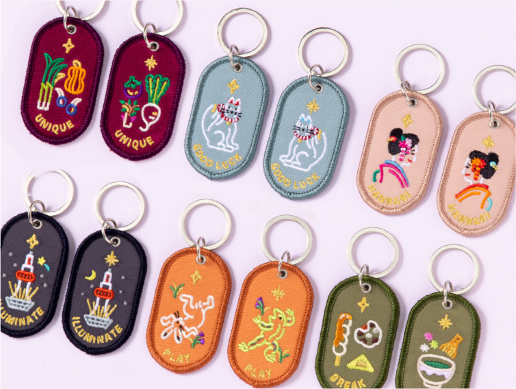 2/8b ペアキーホルダー