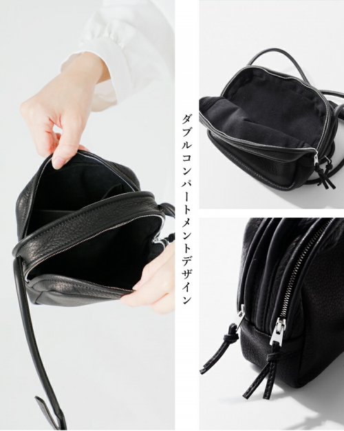 Aeta アエタDA108 SQUARE SHOULDER ディアレザー スクエア ショルダー