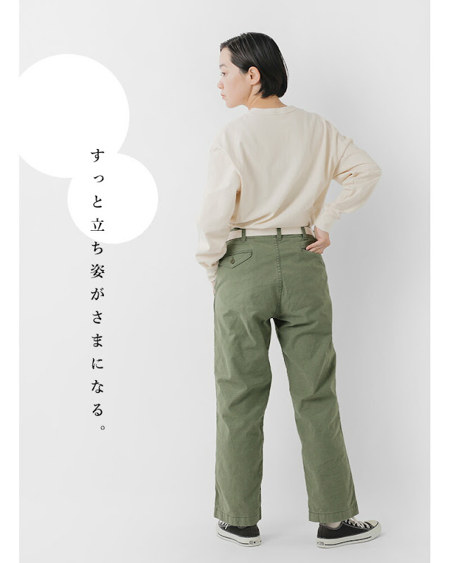 MASTER&Co. マスターアンドコー CHINO LONG TROUSERS チノ ロング
