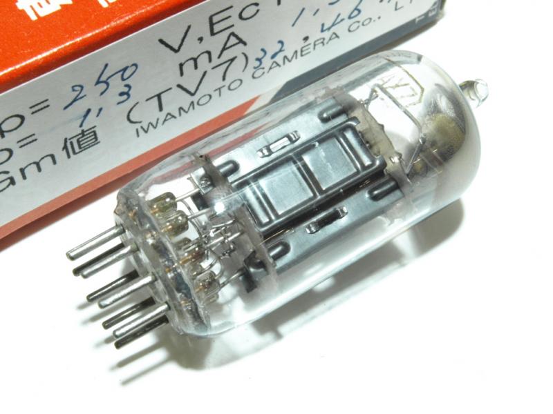 カメラのいわもと：真空管 12AX7、ECC83、同等管、類似管商品在庫一覧