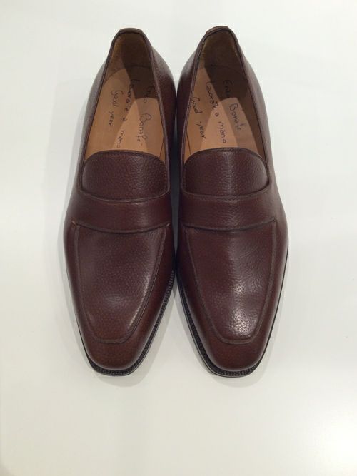 Enzo Bonafeエンツォ ボナフェ ダブルモンクシューズ BROWN | ITAL