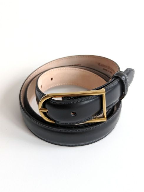 OUTLET】 【SALE】MAISON BOINET メゾンボワネ レザーベルト 【全2色
