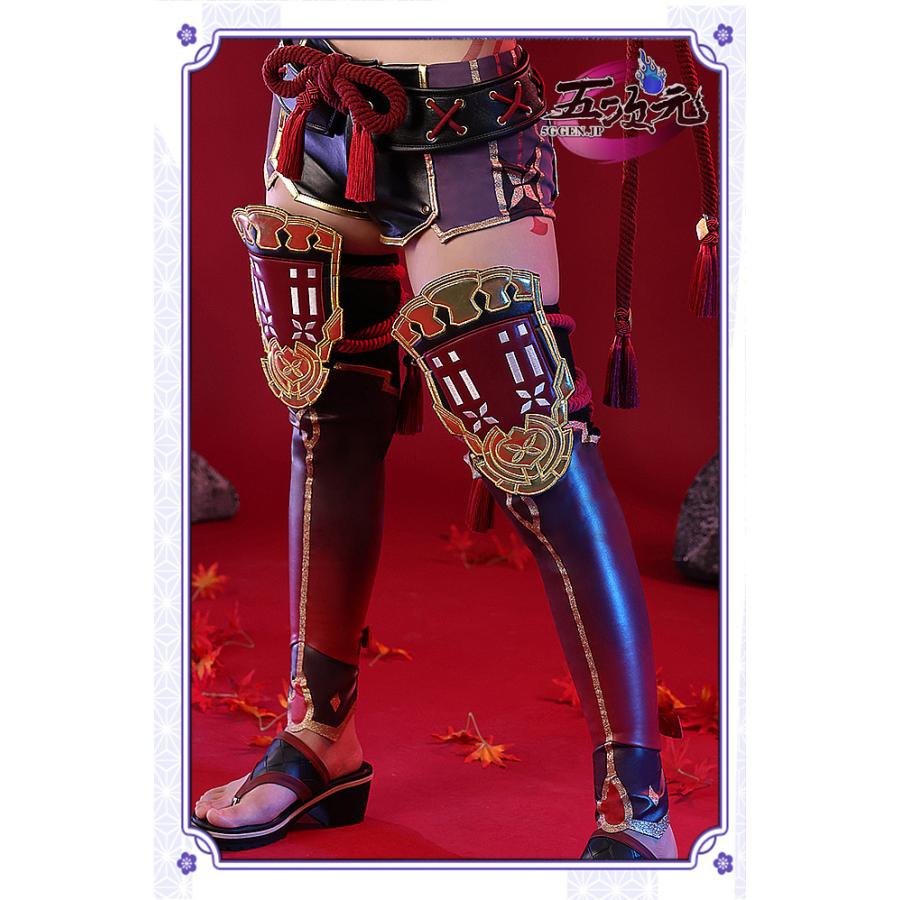 三分妄想 原神 コスプレ 久岐忍 くきしのぶ 衣装 コスプレ ※ウイッグ