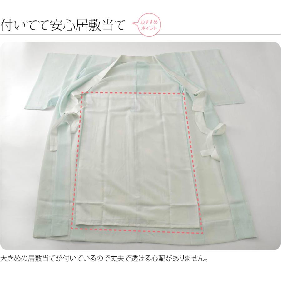 なごみや 爆買 長襦袢 洗える 通年用 日本製 紙人形 東レ シルック