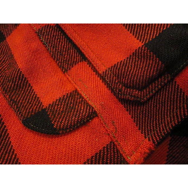 ビンテージ40's☆White Stagバッファローチェックダブルマッキーノ