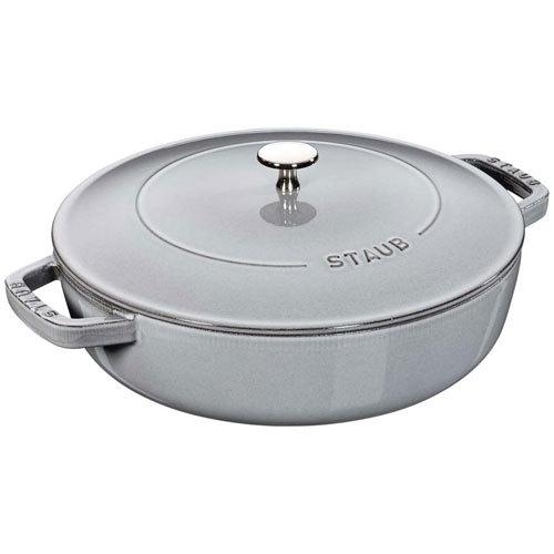ストウブ staub ピコ・ココット ブレイザーソテーパン 26cm グレー