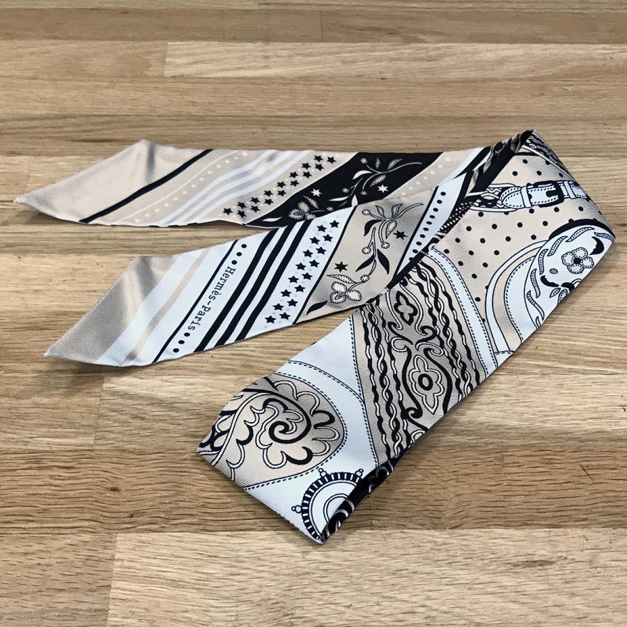 エルメス ツイリー バンダナ柄 箱無し HERMES（エルメス） 【新品同様