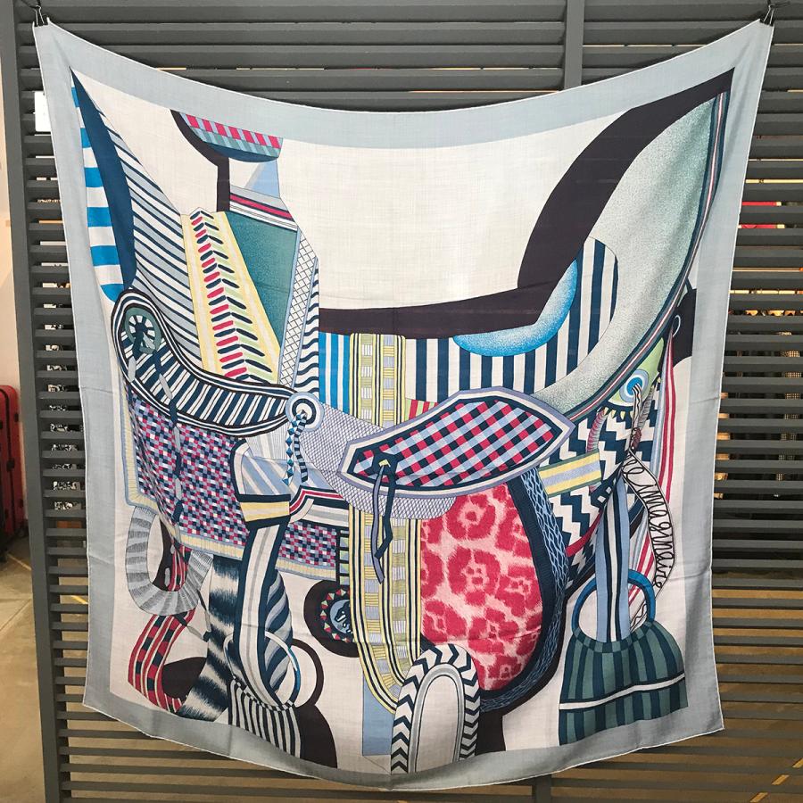 HERMES（エルメス） 【新品未使用】エルメス カレジェアン140 空想の鞍