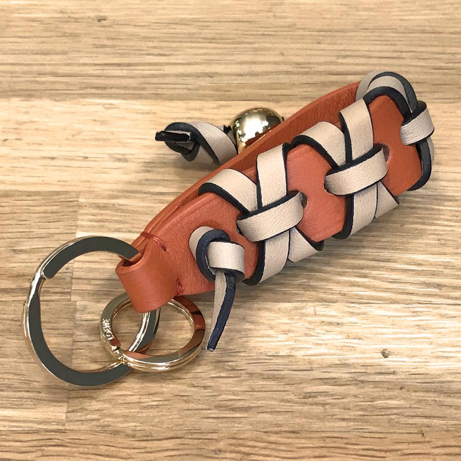 LOEWE（ロエベ） 【新品同様】 クロスブレイデッド キーリング