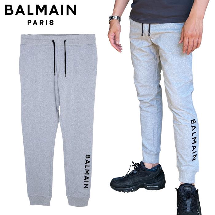 BALMAIN（バルマン） メンズ スウェット グレー 灰 A10098 ジョガー